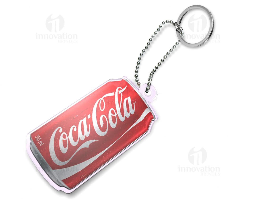 Chaveiro em acrílico: acessório moderno e prático para organizar suas chaves. Ideal para presentear ou usar no dia a dia. Adicione estilo e personalidade ao seu look com esse item versátil. Adquira já o seu!