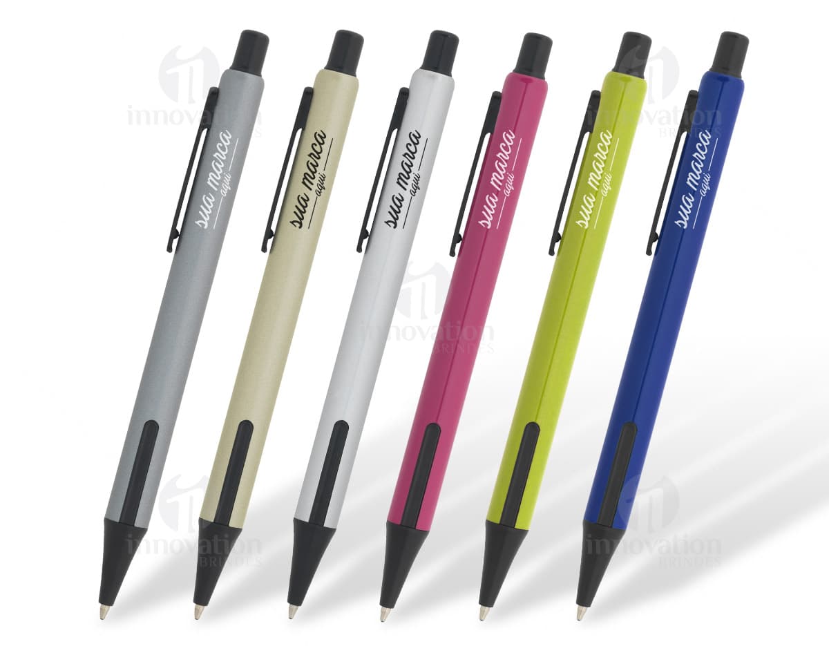 Caneta de metal - 93, ideal para desenho e escrita em diversas cores. Ferramenta criativa e durável, perfeita para uso escolar e no escritório. Adquira já a sua!