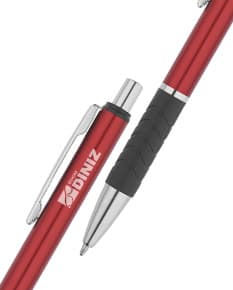 Caneta de metal 101 - Item indispensável para escrita e desenho. Ideal para uso no escritório, na escola ou em casa. Design clássico e durável. Adquira já a sua!