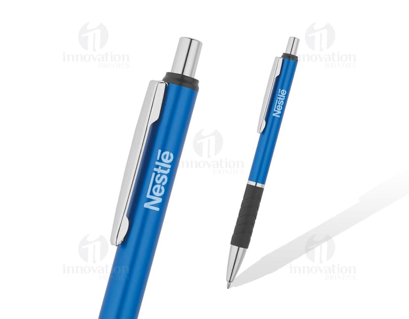 Caneta de metal elegante para escrita suave e precisa. Ideal para uso no escritório, escola ou em casa. Disponível em diversas cores e perfeito para assinaturas e desenhos. Adquira já a sua!