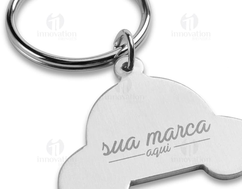 Chaveiro de metal carro - 03: Acessório moderno e versátil para quem busca segurança e estilo! Ideal para carregar suas chaves com praticidade. Adquira já o seu!