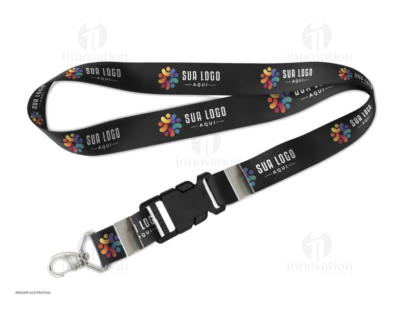 Cordão para crachá 85 x 2 cm - Mantenha seu crachá sempre à mão com nosso prático cordão. Feito com material de alta qualidade, resistente e durável. Ideal para eventos, empresas e instituições. Garanta segurança e praticidade!