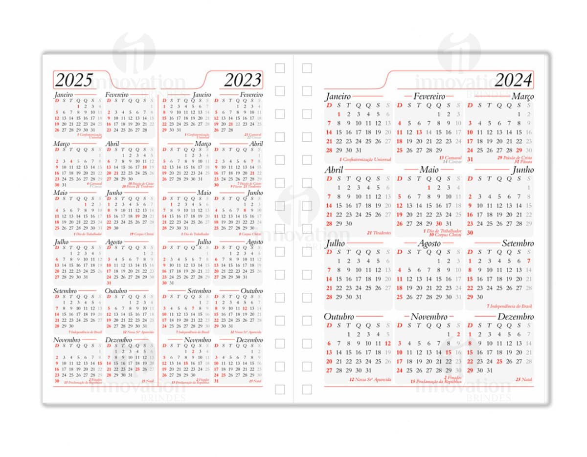 Agenda 2024 em couro preto, perfeita para organizar sua rotina e garantir o sucesso nos negócios e na vida pessoal.  Mantenha-se organizado e produtivo!