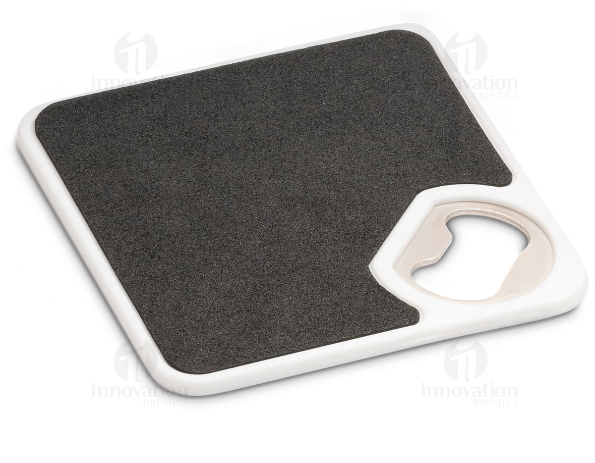 Porta Copos - Acessório de escritório moderno em preto para proteger sua mesa. Ideal para manter seus copos e canecas no lugar enquanto trabalha. Adquira já o seu!