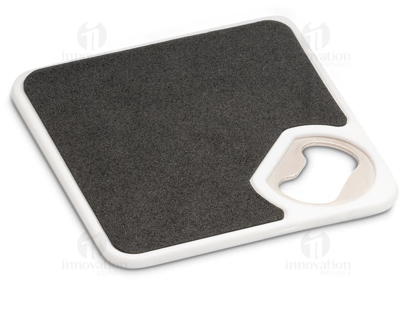 Porta Copos - Acessório de escritório moderno em preto para proteger sua mesa. Ideal para manter seus copos e canecas no lugar enquanto trabalha. Adquira já o seu!