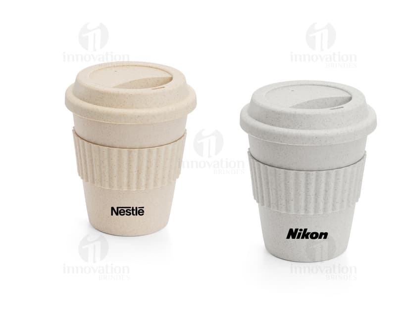 Copo de Viagem Descartável em Metal Prateado - Ideal para Bebidas Quentes ou Frias. Perfeito para o Café da Manhã ou para levar para o Trabalho. Leve, Prático e Elegante. Adquira já o seu!