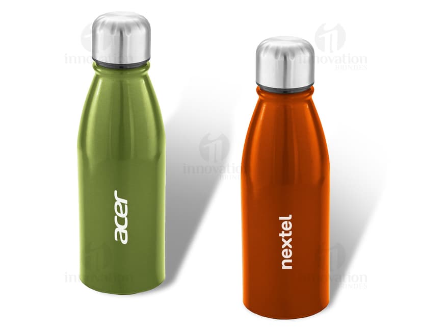 Frascos de metal squeeze para brinde promocional. Embalagem elegante e prática para líquidos e produtos de higiene. Ideal para restaurantes, spas, festas e cuidados pessoais. Adquira já o seu!