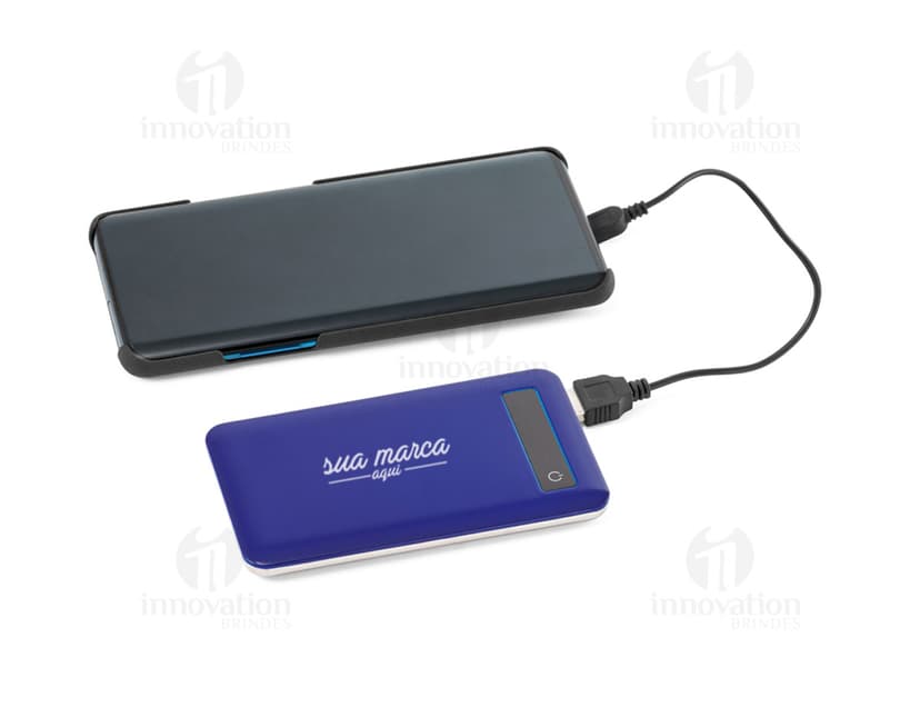 Bateria Portátil: Tenha sempre energia extra para seus dispositivos eletrônicos. Compacta e eficiente, essa bateria portátil é o acessório perfeito para quem busca mobilidade e praticidade. Nunca mais fique sem bateria no seu celular, tablet ou notebook! Adquira já a sua e esteja sempre conectado.