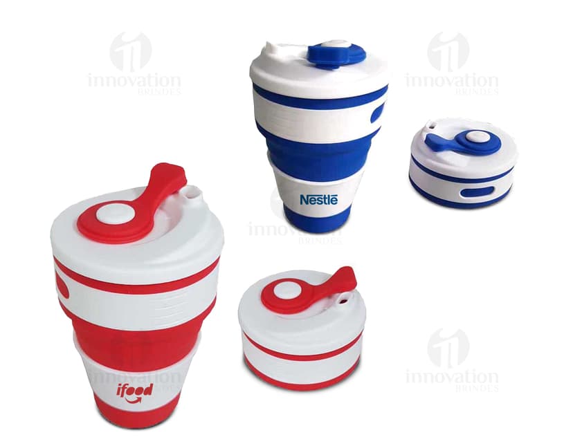 Copo Retrátil 350ml - Prático e Colorido para Viagens e Passeios. Ideal para se manter hidratado com estilo! Feito em plástico resistente, é perfeito para cuidar da sua saúde e bem-estar. Adquira já o seu!