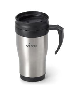 Caneca de metal resistente e brilhante para apreciar seu café com estilo. Perfeita para quem busca qualidade e durabilidade. Adquira já a sua!