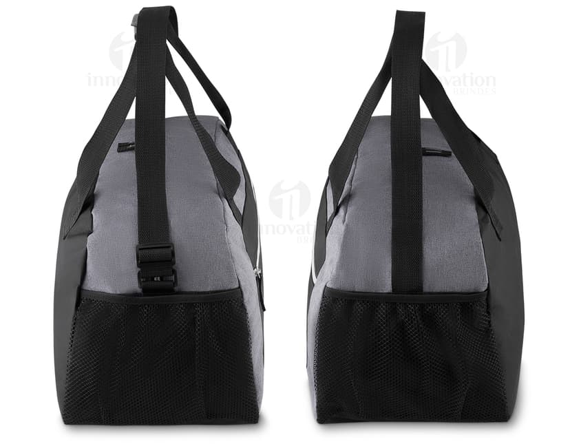 Mala esportiva preta de luxo, moderna e elegante para o seu estilo de vida ativo. Ideal para transportar seus equipamentos esportivos com praticidade e sofisticação. Garanta a sua agora!