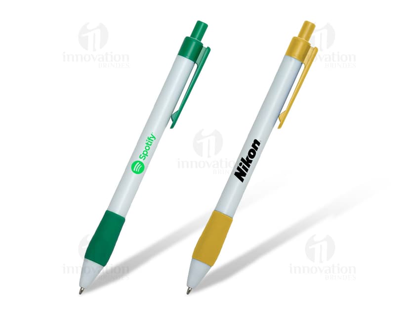 Caneta plástica de alta qualidade para escrita suave e precisa. Ideal para uso no escritório, escola ou em casa. Disponível em diversas cores. Adquira já a sua!