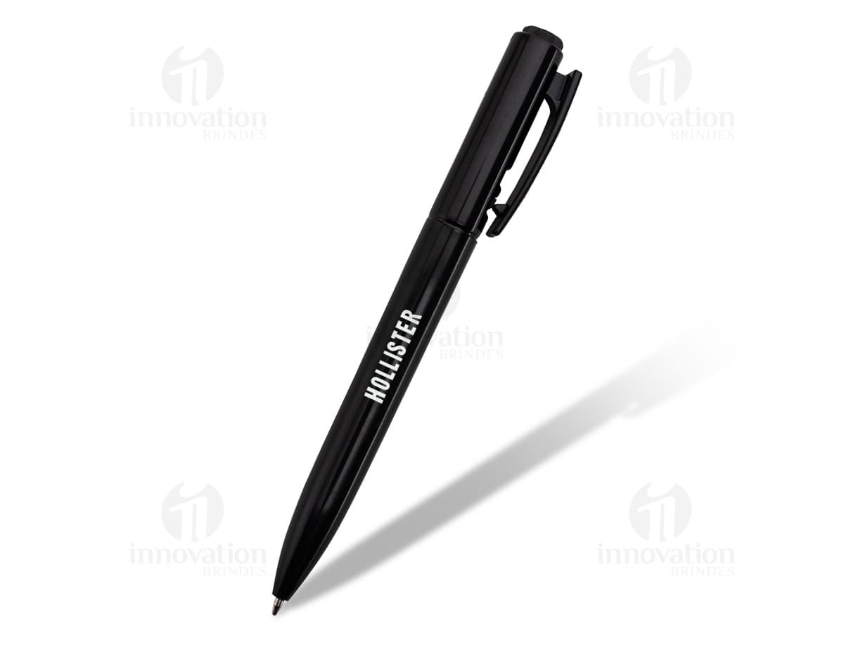 Caneta plástica de alta qualidade para escrita em papel. Perfeita para uso no escritório, escola ou em casa. Design clássico e durável. Ideal para assinar documentos, fazer anotações e realizar trabalhos escolares. A caneta possui tinta preta de longa duração e é um instrumento de escrita essencial para o seu dia a dia. Garanta a sua agora e melhore a sua produtividade!