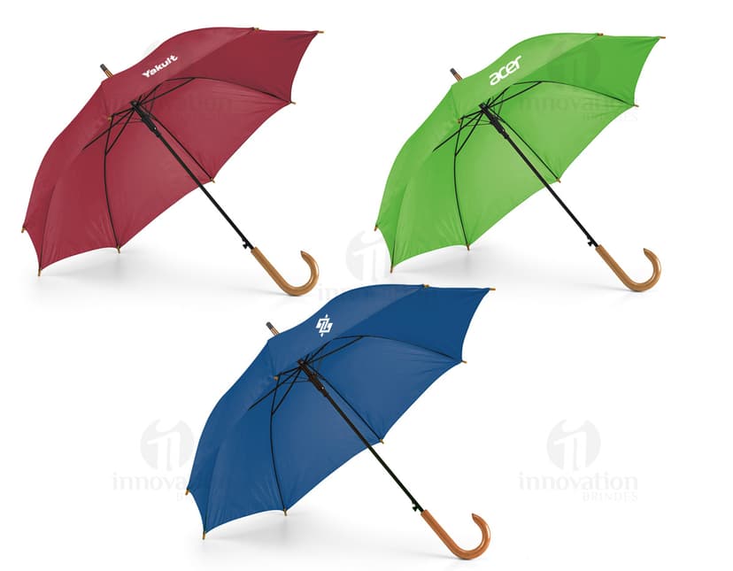 Guarda-chuva preto 3D fashion. Proteção contra chuva e sol, seguro e resistente. Acessório de negócios indispensável para qualquer estação. Adquira já o seu! #GuardaChuva #Proteção #Fashion