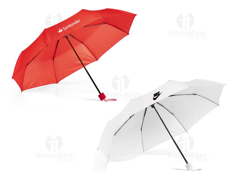 Guarda-chuva dobrável preto, perfeito para te proteger durante o outono e dias chuvosos. Seu design seguro e prático garante proteção contra a chuva com estilo. Ideal para manter você seco e elegante em qualquer ocasião. Garanta já o seu!