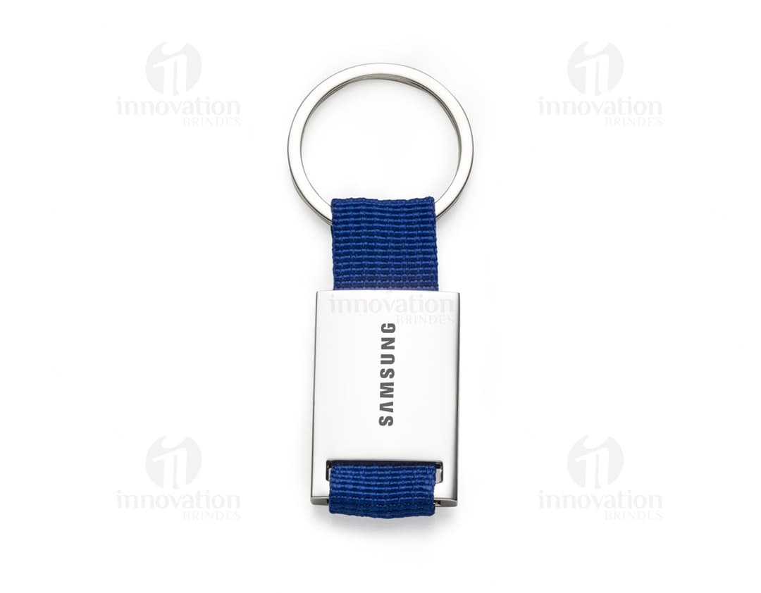 Chaveiro metálico com nylon para garantir a segurança do seu negócio. Ideal para manter suas chaves sempre acessíveis e protegidas. Moderno e resistente, perfeito para quem busca praticidade e estilo. Adquira já o seu!