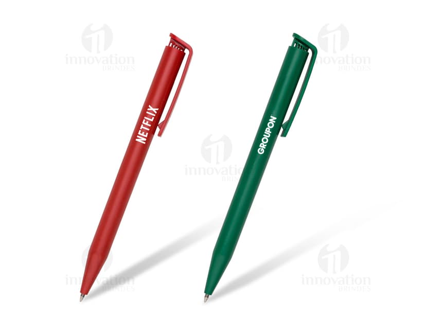 Caneta plástica: ideal para escrita e desenho, perfeita para uso na escola, faculdade ou escritório. Possui tinta duradoura e ponta precisa. Adquira já a sua!