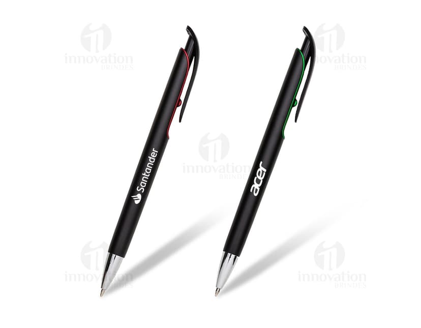Caneta plástica de alta qualidade para escrita diária no escritório ou na escola. Design clássico e durável, ideal para assinar documentos, fazer anotações e planejar suas finanças. Escreva com conforto e precisão com esta caneta resistente. Adquira já a sua!