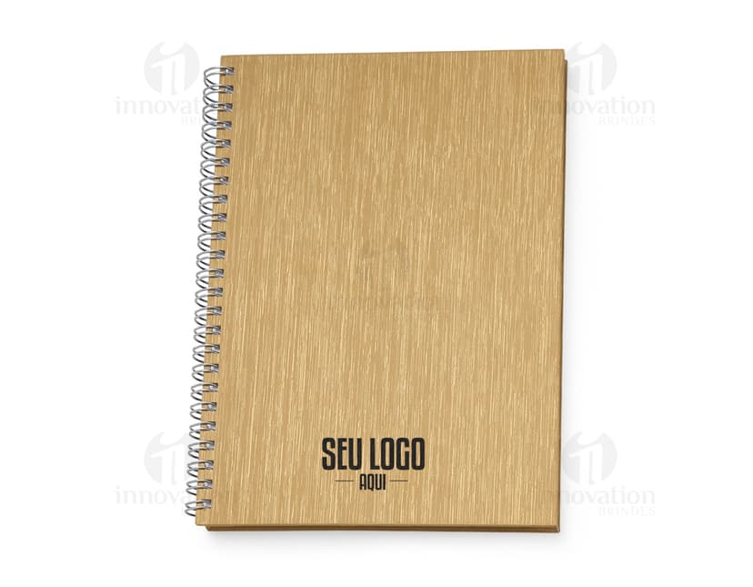 Caderno de negócios feito de papel reciclado, perfeito para anotações e ideias. Ideal para reuniões e brainstorming. Organize suas tarefas de forma prática e sustentável. Compre já o seu e faça a diferença!
