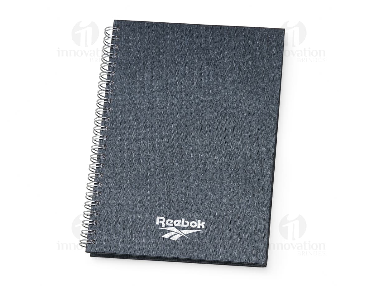 Caderno de Negócios em papel reciclado, perfeito para anotações e organização. Ideal para reuniões e compromissos. Prático e sustentável!