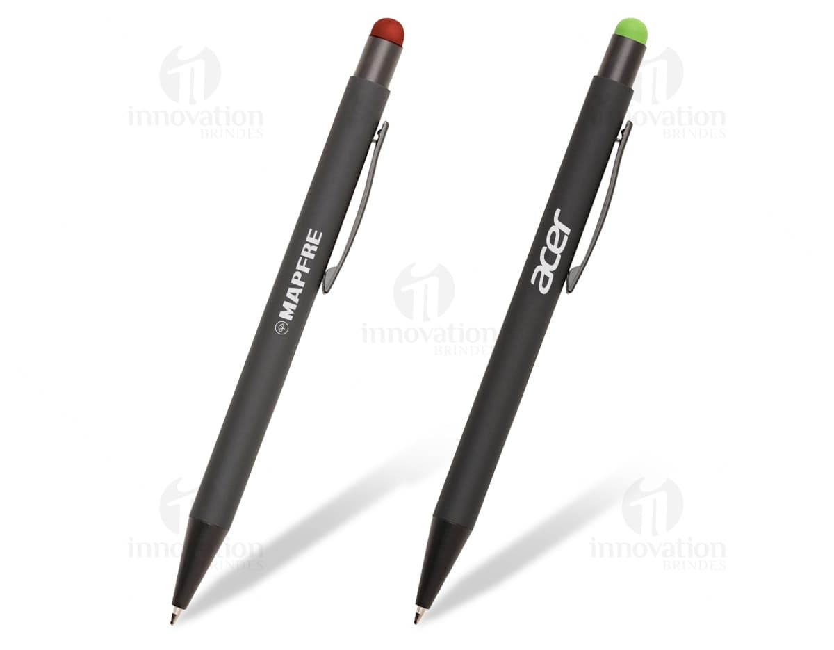 Caneta de metal touch para escrita precisa e confortável. Ideal para uso no escritório, na escola ou em casa. Perfeita para assinar documentos, fazer anotações e desenhar com precisão. Adquira já a sua!