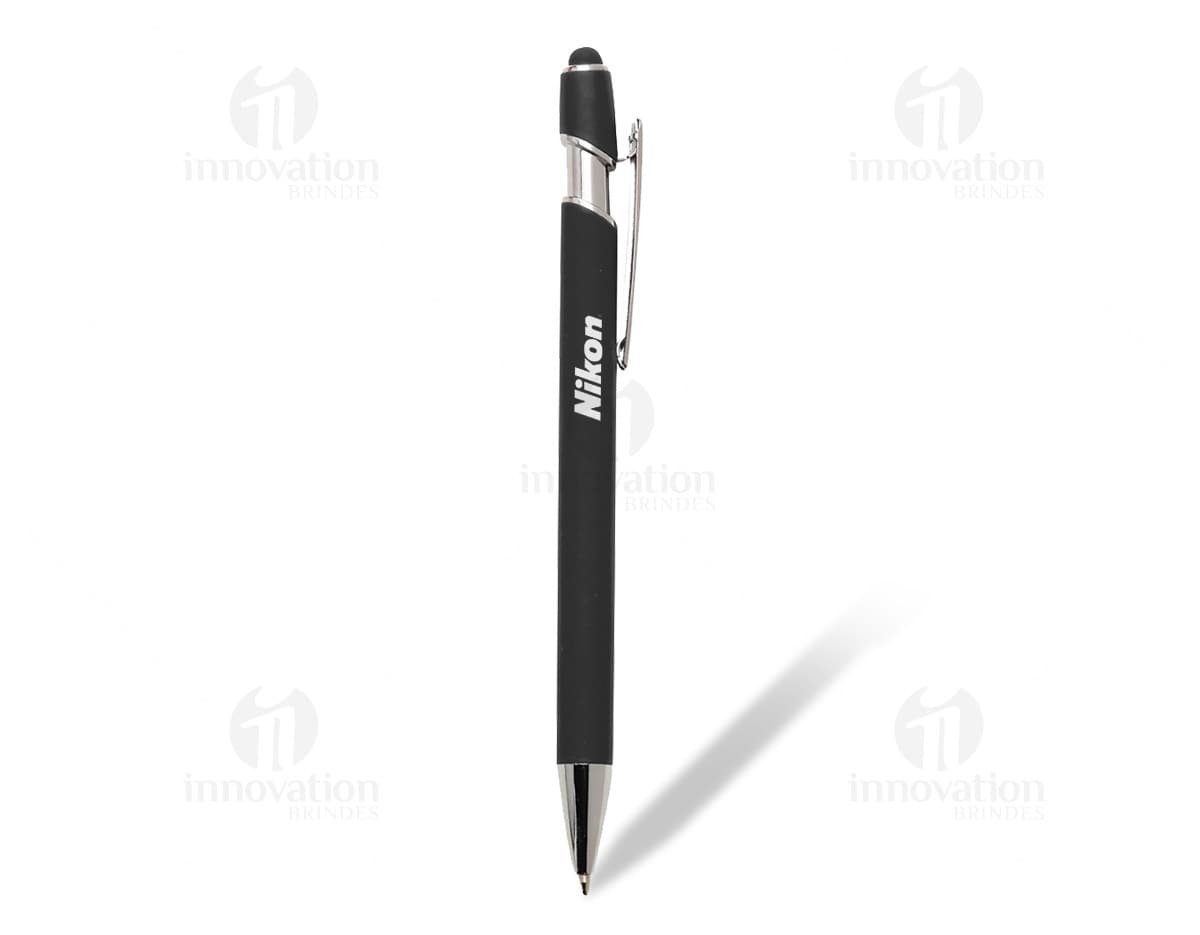 Caneta de metal touch, ideal para escrita suave e precisa. Perfeita para uso no escritório, na escola ou em casa. Com design elegante e moderno, essa caneta é um instrumento de escrita indispensável. Adquira a sua agora e garanta praticidade e estilo no seu dia a dia!
