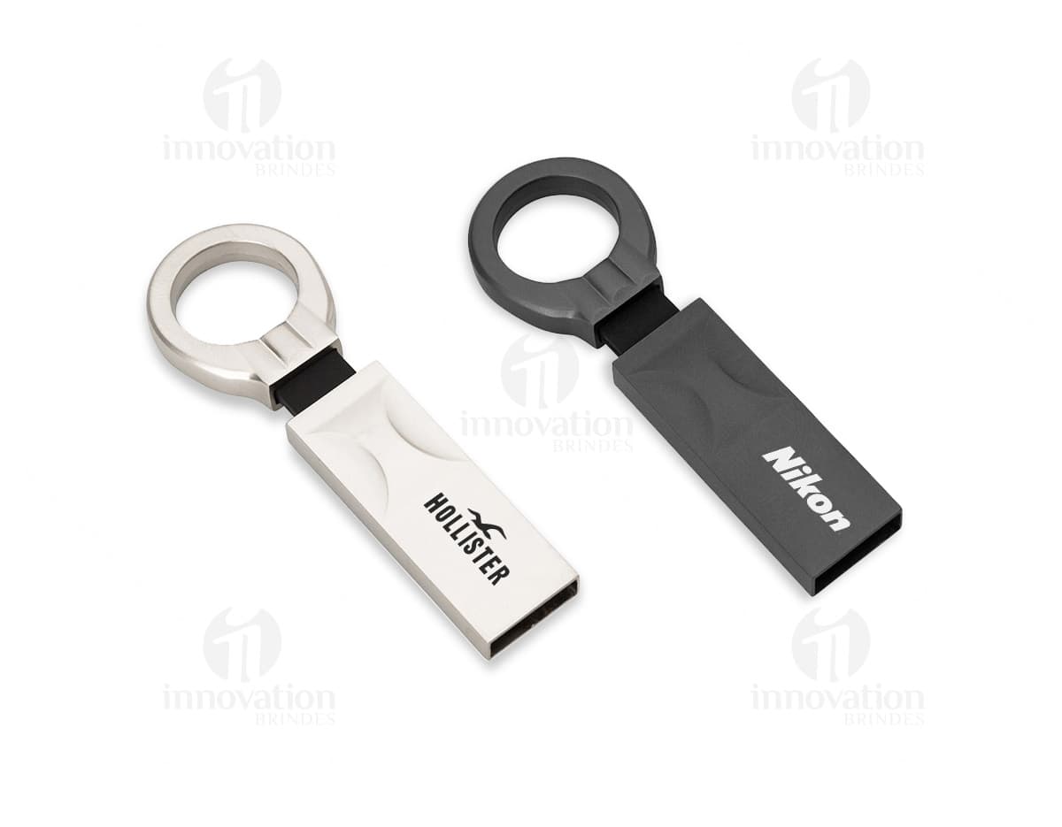 Pen Drive de Alumínio 32GB - Ideal para armazenar com segurança e praticidade todos os seus arquivos importantes. Com design moderno e resistente em aço, proporciona acesso fácil e rápido aos seus dados. A solução perfeita para manter seus documentos protegidos. Adquira já o seu!