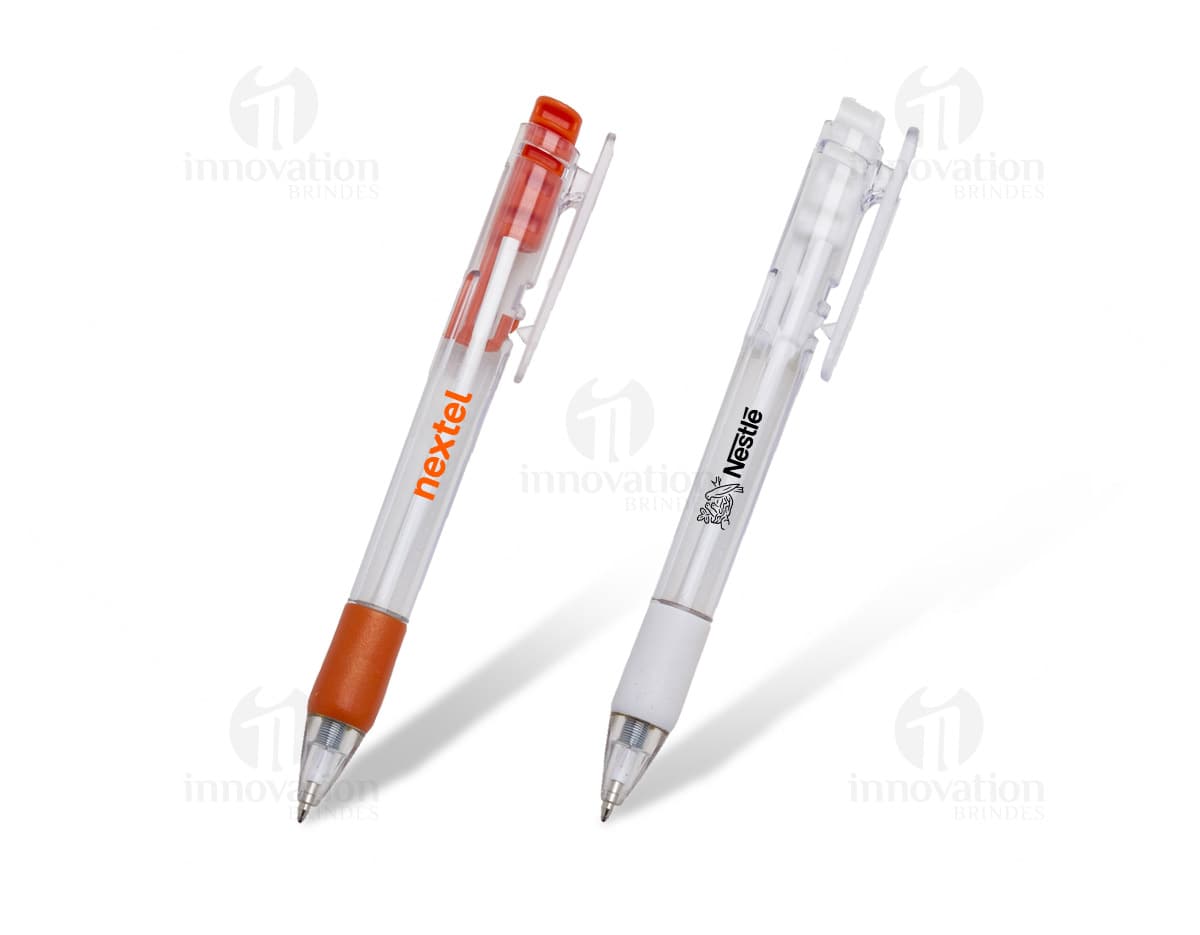 Caneta plástica amarela de ponta fina para escrita e desenho. Ideal para uso no escritório, na escola ou em casa. Ferramenta versátil para negócios e educação. Cores vibrantes e design prático. Adquira já a sua!