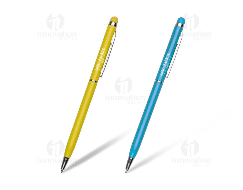 Caneta de metal touch: perfeita para sua rotina de escrita no escritório, faculdade ou escola. Material durável, ponta precisa e design elegante. Adquira a sua agora!
