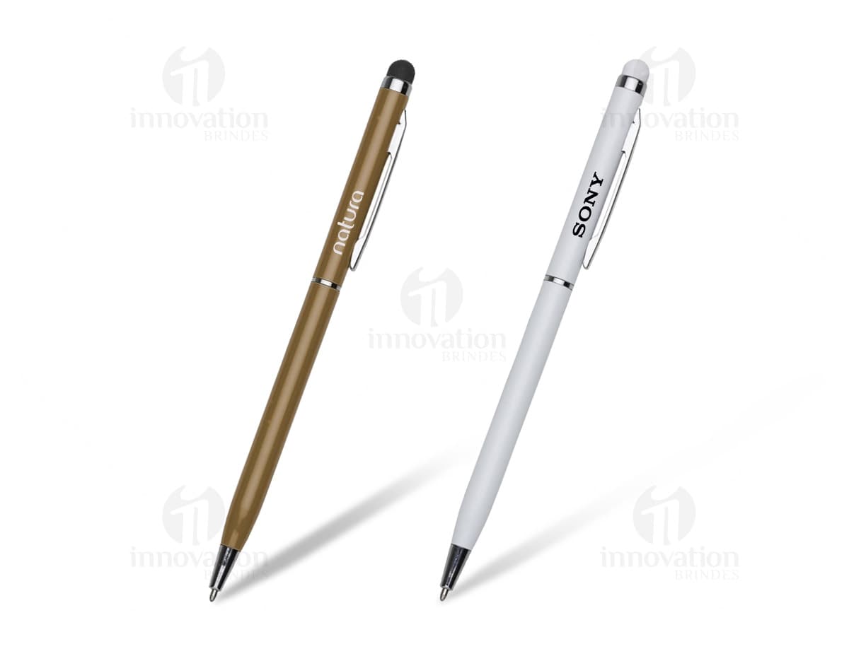 Caneta de metal touch: ideal para escrita suave e precisa. Perfeita para uso escolar, escritório e papelaria. Adquira já a sua!