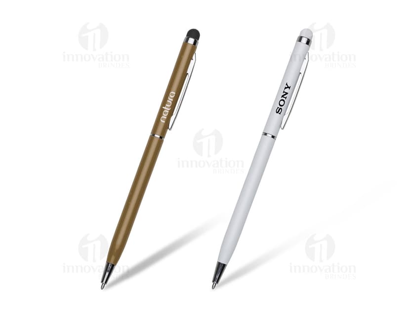 Caneta de metal touch: ideal para escrita suave e precisa. Perfeita para uso escolar, escritório e papelaria. Adquira já a sua!