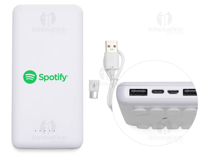 Imagem de um inovador carregador portátil de indução, ideal para manter seu dispositivo sempre carregado. Tecnologia sem fio de última geração, perfeito para uso em viagens ou no escritório. A maneira mais eficiente e prática de manter seu telefone conectado. Nunca mais fique sem bateria!