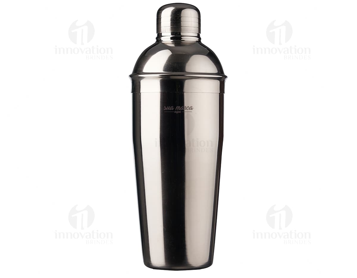 Coqueteleira inox 750ml - Perfeita para preparar suas bebidas preferidas de forma prática e elegante. Feita em aço inoxidável, com design moderno e capacidade ideal para suas misturas. Ideal para qualquer ocasião!
