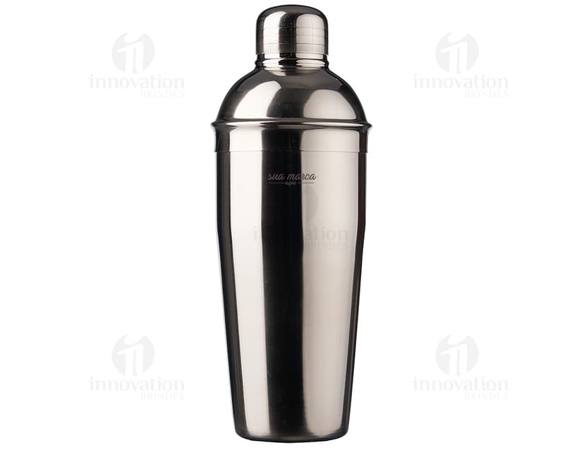 Coqueteleira inox 750ml - Perfeita para preparar suas bebidas preferidas de forma prática e elegante. Feita em aço inoxidável, com design moderno e capacidade ideal para suas misturas. Ideal para qualquer ocasião!