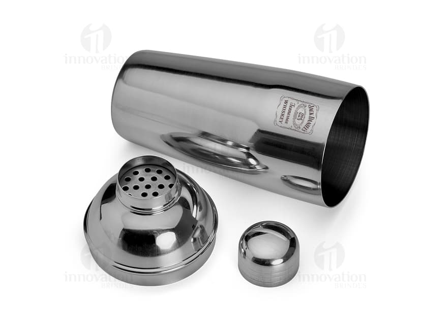 Coqueteleira inox 750ml para preparar drinks incríveis! Feita em aço inoxidável, super resistente e prática. Ideal para drinks com muito estilo. Garanta a sua!