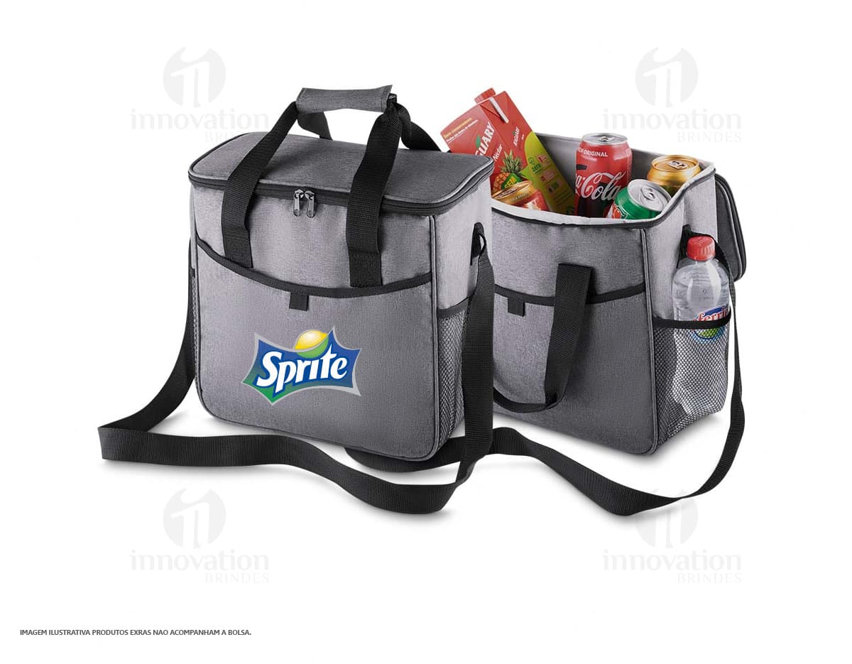 Bolsa Térmica Elegante para Suas Aventuras - Mantenha seus alimentos frescos em viagens de negócios ou passeios, com design elegante e alça confortável. Perfeita para manter o estilo em todas as ocasiões. Compre já!