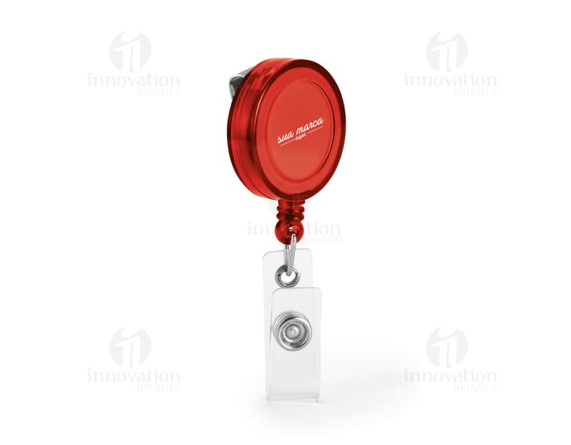 Porta Crachá - A solução ideal para manter seu crachá sempre seguro e visível. Fabricado com material resistente, proporciona praticidade e elegância ao seu dia a dia. Perfeito para identificação em eventos, feiras e ambientes corporativos. Garanta já o seu!