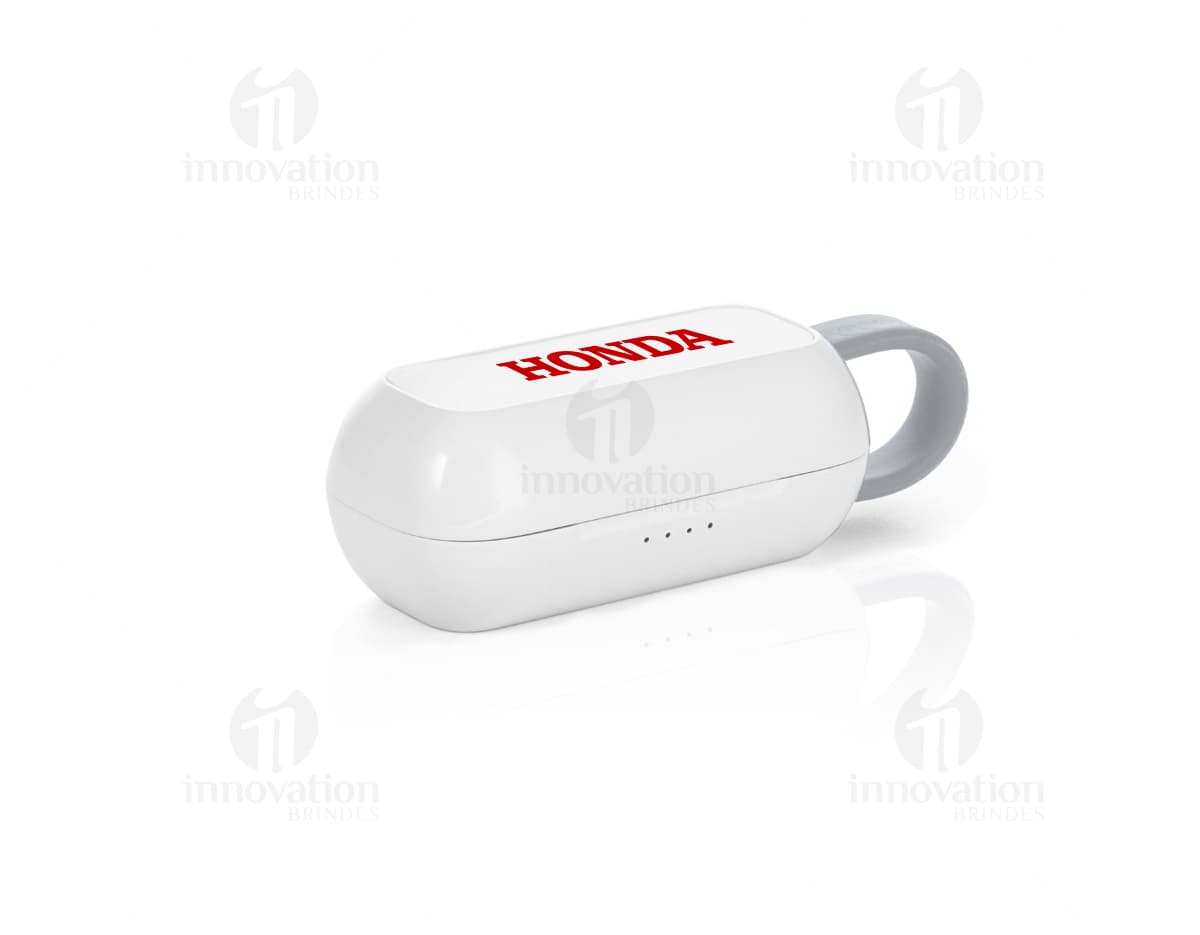 Fone wireless bluetooth 5.0 em ABS cor rosa, modelo de porquinho cofrinho, dispositivo eletrônico com conexão sem fio, ideal para economia e finanças, simbolizando segurança e investimento.