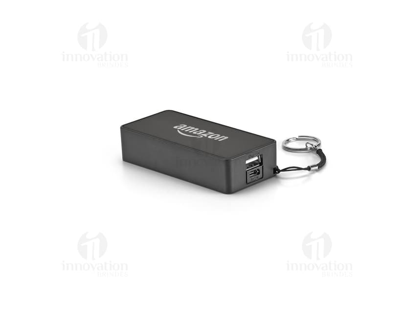 Power Bank 4.000 mAh - Carregue seus dispositivos eletrônicos com praticidade e segurança. Com design moderno e tecnologia de ponta, este equipamento é essencial para garantir energia extra onde quer que você esteja. Nunca mais fique sem bateria!