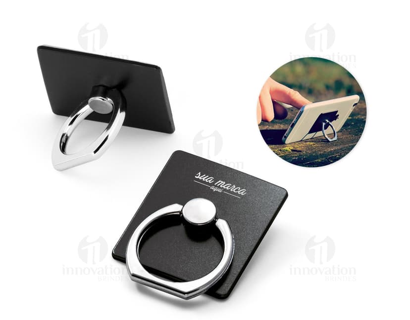 Suporte plástico para celular moderno e prático. Ideal para manter seu dispositivo seguro e em posição conveniente. Design elegante e resistente, perfeito para uso no escritório, em casa ou em viagens. Aproveite!