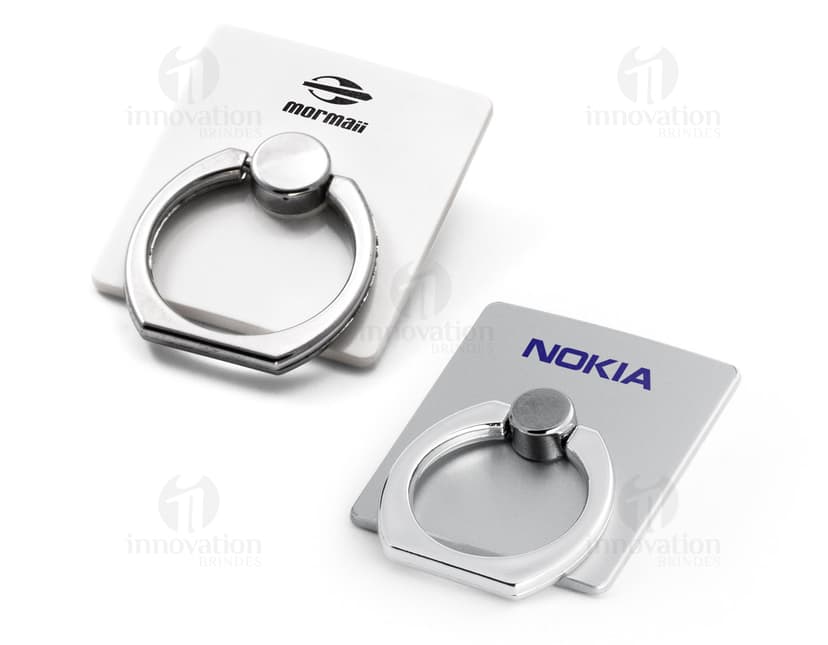 Suporte plástico para celular: moderno e prático para seu dispositivo. Ideial para escritório e casa. Mantenha seu celular sempre à mão de forma elegante.