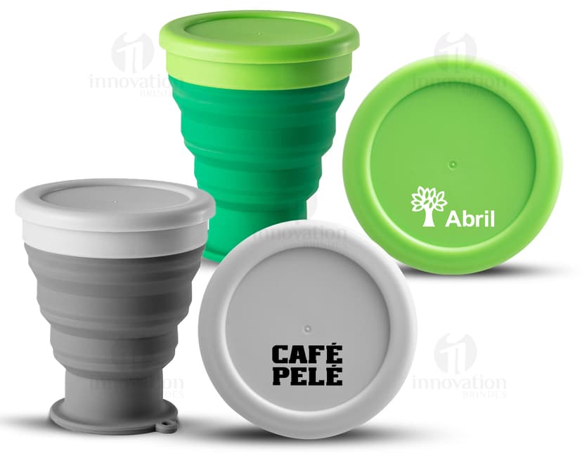 Copo dobrável 400ml de plástico, perfeito para transportar sua bebida favorita com praticidade e segurança. Prático e resistente, ideal para uso diário, viagens e atividades ao ar livre. Mantenha-se hidratado com estilo! Copa dobrável, clean e saudável. Adquira o seu agora!