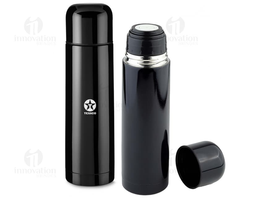 Garrafa Térmica 500ml: mantenha suas bebidas sempre na temperatura ideal. Ideal para levar para o trabalho, academia ou viagens. Prática e durável, feita em plástico resistente. Garanta sua hidratação com estilo e praticidade!