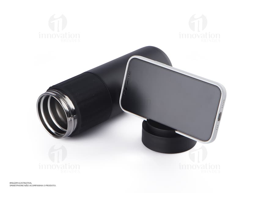 Garrafa térmica de 500ml, ideal para manter suas bebidas quentes ou frias por mais tempo. Feita em alumínio, com design moderno e prático. Perfeita para levar para o trabalho, academia ou viagens. Garanta a sua agora!