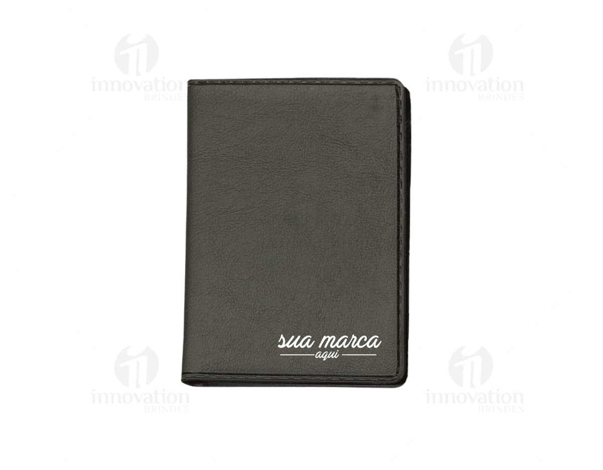 Porta Documentos de Couro Moderno e Luxuoso - Ideal para organizar seus documentos com estilo e elegância. Perfeito para o ambiente de trabalho ou para reuniões de negócios. Adquira já o seu!