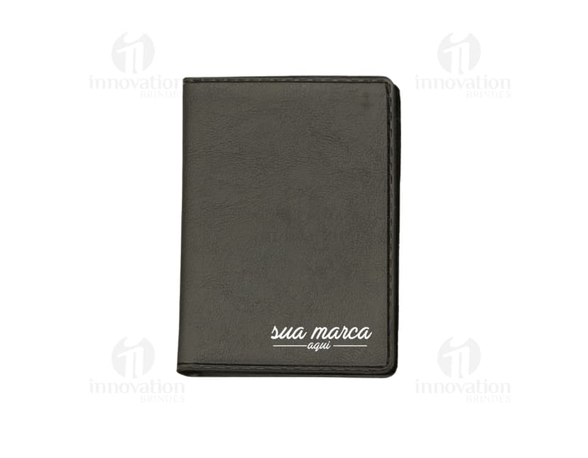 Porta Documentos de Couro Moderno e Luxuoso - Ideal para organizar seus documentos com estilo e elegância. Perfeito para o ambiente de trabalho ou para reuniões de negócios. Adquira já o seu!