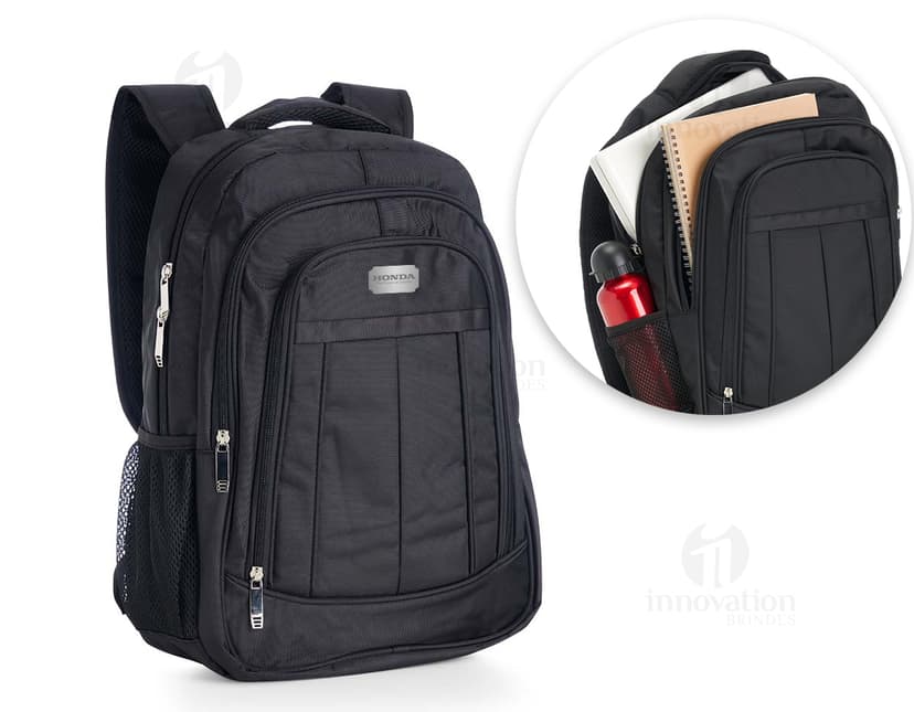 Mochila para notebook em couro moderna e elegante, perfeita para profissionais e executivos. Com design contemporâneo e alças ajustáveis, é ideal para transportar seu equipamento com segurança e estilo. Proteja seu laptop com essa bolsa de alta qualidade feita de couro genuíno. Adquira já a sua!