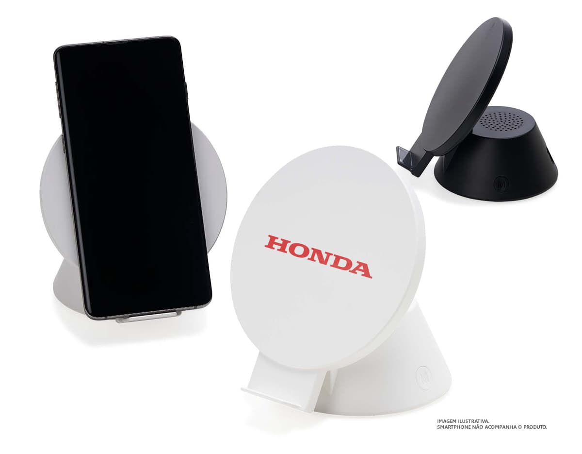 Caixa de som com carregador por indução - A tecnologia moderna para o seu dia a dia! Aproveite alta qualidade de som e carregamento prático sem fios. Ideal para escritórios e home offices. Adquira já o seu!