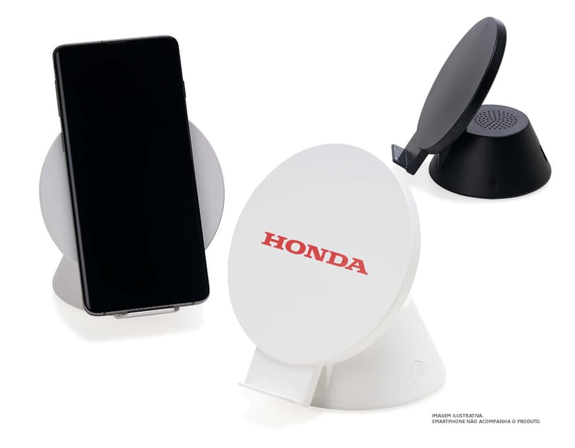 Caixa de som com carregador por indução - A tecnologia moderna para o seu dia a dia! Aproveite alta qualidade de som e carregamento prático sem fios. Ideal para escritórios e home offices. Adquira já o seu!