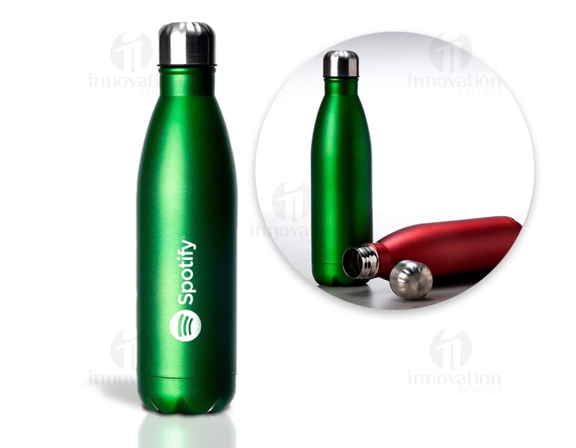 Garrafa Inox 750ml de alta qualidade, perfeita para manter suas bebidas sempre frescas. Ideal para levar para academia, trabalho ou viagens. Com design elegante e durável, é a escolha perfeita para quem valoriza praticidade e estilo. Garanta a sua garrafa inox 750ml e mantenha-se hidratado com classe.